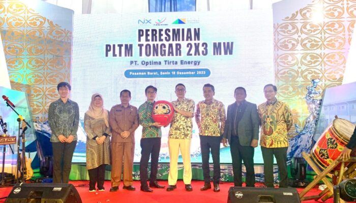PLTM Tongar Diresmikan di Pasbar, Sumber Daya Listrik Bersih dan Andal Bagi Masyarakat