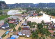 Genangan Air Mulai Surut, BPBD Lima Puluh Kota Imbau Warga Antisipasi Banjir Susulan