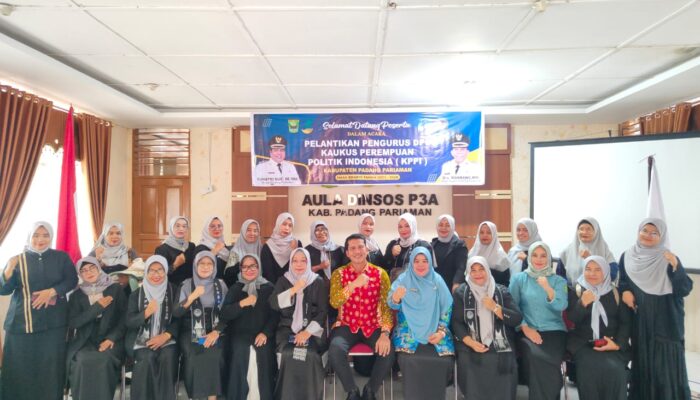 Kaukus Perempuan Politik Indonesia (KPPI) Kabupaten Padang Pariaman Dikukuhkan