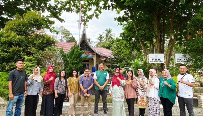 Termotivasi dan Menimba Ilmu, Desa Tuapejat Kunjungi Desa Juara Umum Lomba PKK Tingkat Provinsi Sumbar Tahun 2022