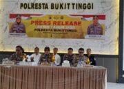 Selama Tahun 2023, Kasus Narkoba Meningkat di Wilayah Polresta Bukittinggi