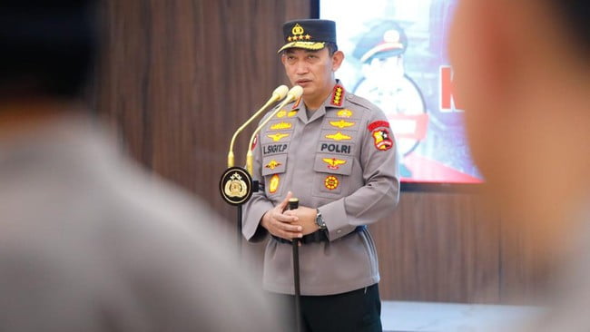 Kapolri Jenderal Listyo Sigit Prabowo