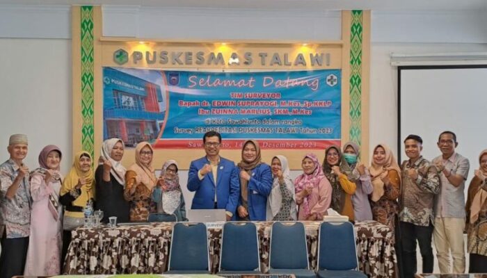 Ramah Lansia, Tim Surveyor Apresiasi Puskesmas Talawi