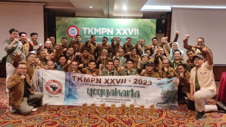 Tim inovasi PT Semen Padang mencatatkan prestasi gemilang pada ajang Temu Karya Mutu dan Produktivitas Nasional (TKMPN) XXVII. IST