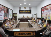 Cek Kesiapan Pengamanan Pemilu 2024, Kabid Humas Polda Sumbar Kunjungi Polres Sijunjung