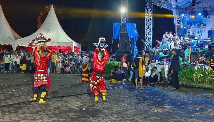 HUT Pasbar ke-20, Kesenian Kuda Kepang Pukau Penonton