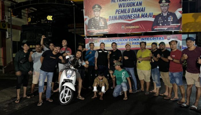 Perampok Istri Brimob Polda Sumbar Diringkus Tim Klewang Polresta Padang