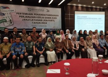 BPJS Kesehatan Luncurkan Implementasi Layanan JKN, 40 FKRTL di Sumbar Tekan Komitmen