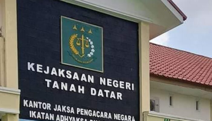 Kejari Tanah Datar Proses Dugaan Penyelewengan Dana Desa di Nagari Tigo Koto Rambatan