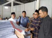 KPU Sumbar Tinjau Logistik Pemilu di Solok
