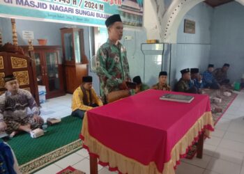 BKMT Kecamatan Batang Anai Laksanakan Tablig Akbar Peringatan Isra Mi’raj