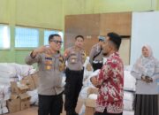 Pastikan Pengamanan Maksimal, Kapolres Sijunjung Pantau Langsung Gudang Logistik Pemilu 2024