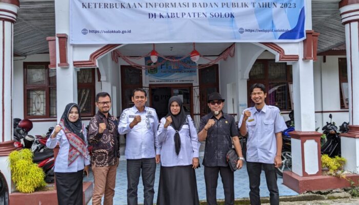 Diskominfo Kabupaten Solok Masuk 10 Besar Keterbukaan Informasi