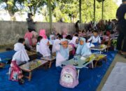 Latih Kemampuan Motorik, Puluhan Murid TK Iqra Ikuti Lomba Grafito