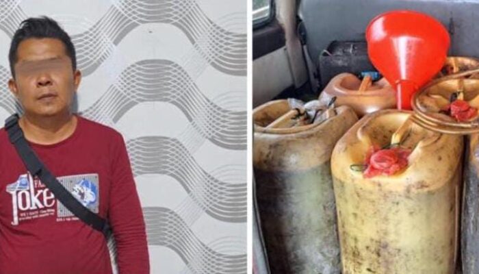 Polisi Amankan 315 Liter Solar Bersubsidi di Tanah Datar