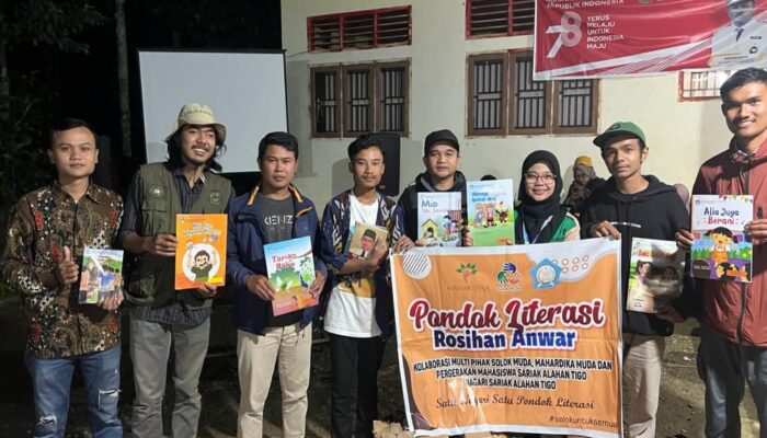 Minim Pustaka Nagari, Solok Muda Dirikan Pondok Literasi Rosihan Anwar