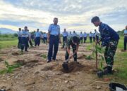 Danlanud Sutan Sjahrir Tanam Pohon Kaliandra guna Kembangkan Energi Biomassa