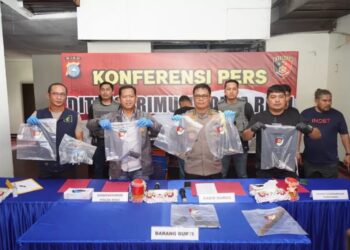 Perampok Tembak Anggota Polres Padang Pariaman di Kabupaten Kampar