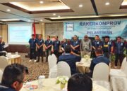 APINDO Sumbar Lantik DPK Solok dan Dharmasraya Saat Rakerkonprov