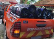 Banjir Belum Surut, BPBD Kabupaten Bungo Bersiaga di Lokasi