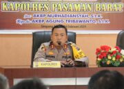 Polres Pasbar Siap Amankan Saat Hari Pencoblosan, Ratusan Personel Disiagakan