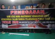 KAN dan Pemuda Nagari Lunto Tegaskan Tolak Jual Beli Suara