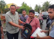 Sekda dan BPBD Kota Pariaman Salurkan Bantuan Logistik Korban Kebakaran Balai Naras