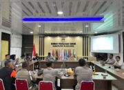 Logistik Pemilu 2024 Siap Didistribusikan,KPU Sijunjung Rakor Bersama Forkopimda