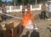 KPU Pasbar Bakar Surat Suara Berlebih