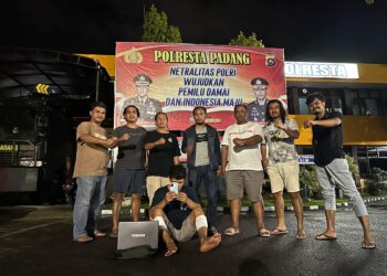 Tim Klewang Polresta Padang Tangkap Pencuri HP dan Laptop