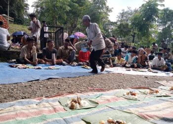 Sambut Ramadan, Masyarakat Nagari Saok Laweh Gelar Tradisi Balaho