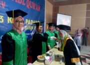 Dihadiri Kakanwil Kemenag Sumbar Mahyudin, 100 Siswa MTsN 3 Padang Ikuti Wisuda Tahfiz Al Quran
