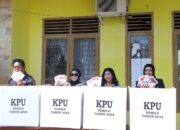 Caleg DPR RI Cindy Monica Salsabila Setiawan Coblos di Karan Aur Pariaman