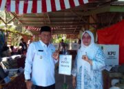 Wakil Bupati Padang Pariaman Rahmang Coblos di Malai V Suku