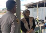 Anggota Polsekta Bukittinggi Dilarang Masuk di TPS 16 Campago Guguak Bulek