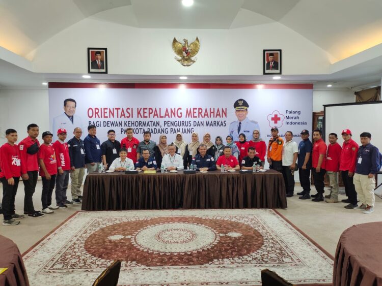 Orientasi Kepalang Merahan PMI Kota Padang Panjang. APIZRAJOALAM