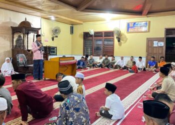 Masjid Al Mu’minin Simpang Lampu Merah Pasaman Baru Dikunjungi Wabup Risnawanto
