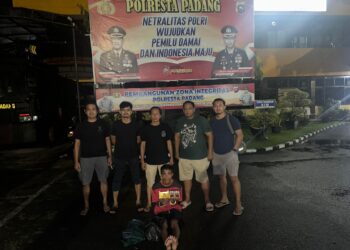 Tim Klewang Polresta Padang Ciduk Pelaku Pencurian