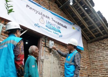 Berkah Ramadhan, PLN Sumbar Kembali Nyalakan Listrik Gratis melalui program Light Up The Dream