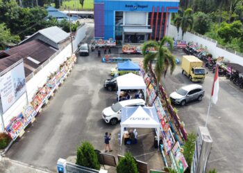 Bank Nagari Cabang Simpang Empat Gencarkan Pameran Otomotif KKB