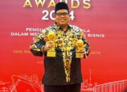 Kembali Suhatri Bur Dinobatkan Sebagai Top Pembina BUMD Tahun 2024