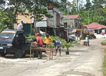 Empat Ruas Jalan Provinsi di Tanah Datar Diperbaiki