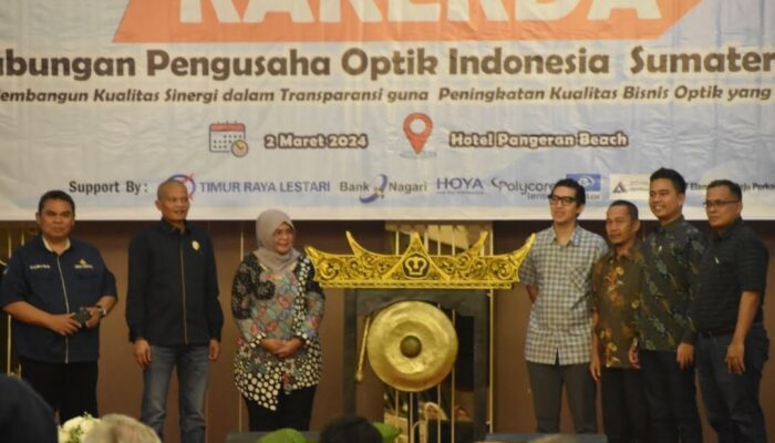 Optimalkan Bisnis Optik, Gapopin Sumbar Adakan Rakerda