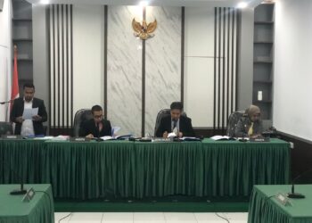 Gugurkan Permohonan Sengketa Informasi Publik