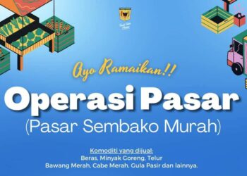 Tanah Datar Gelar Pasar Murah, Harga Cabai Hanya Rp 60 Ribu per Kilogram
