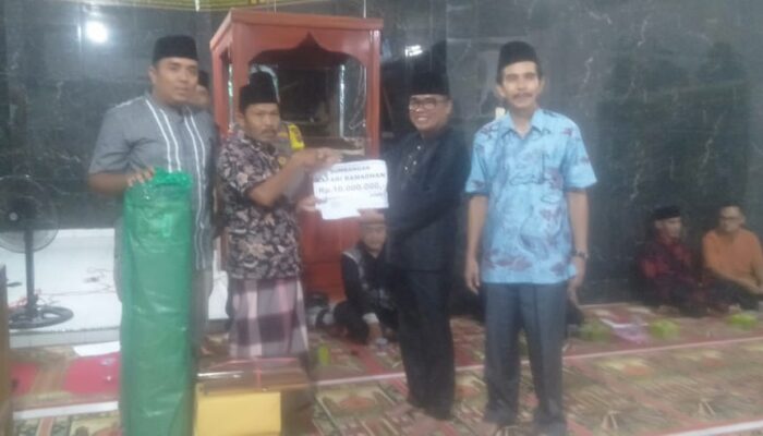Hari Ketiga, TSR Pemkab Dharmasraya Kunjungi Masjid Taqwa