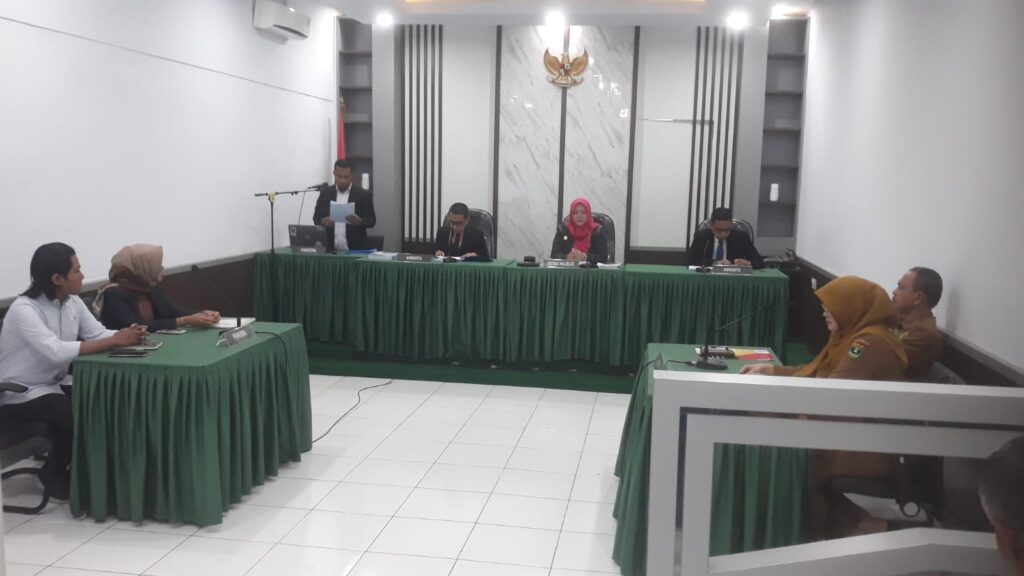 Sidang sengketa informasi