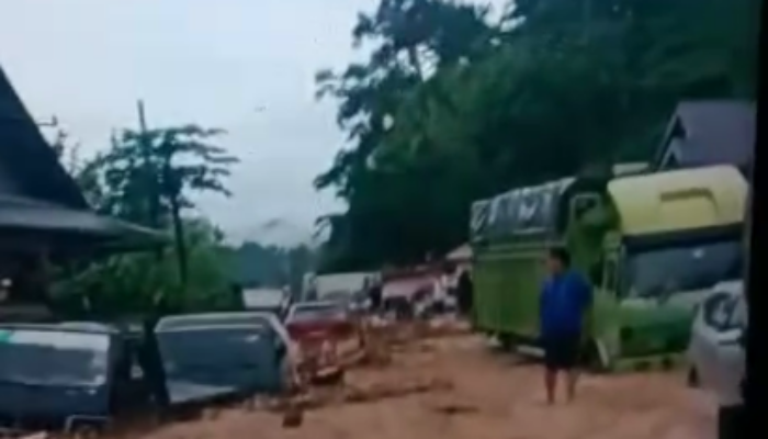 Tarusan, Kabupaten Pesisir Selatan Dilanda Galodo
