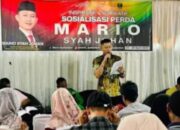 Mario Syah Johan Sosialisasikan Perda tentang Kesejahteraan Sosial ke Masyarakat