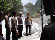 Kapolres Sijunjung Tinjau Kesiapan Pengamanan Mudik Lebaran